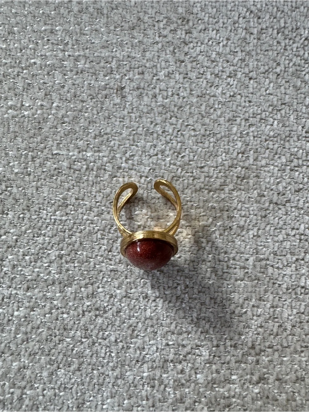 Sunstone ring